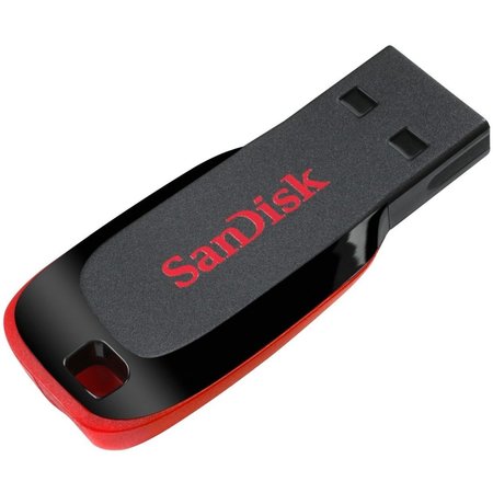 SANDISK RETAIL STORAGE MEDIA Sandisk Cruzer Blade Usb Flash Drive, 64Gb, Sdcz50-064G-A46, Retail SDCZ50-064G-A46